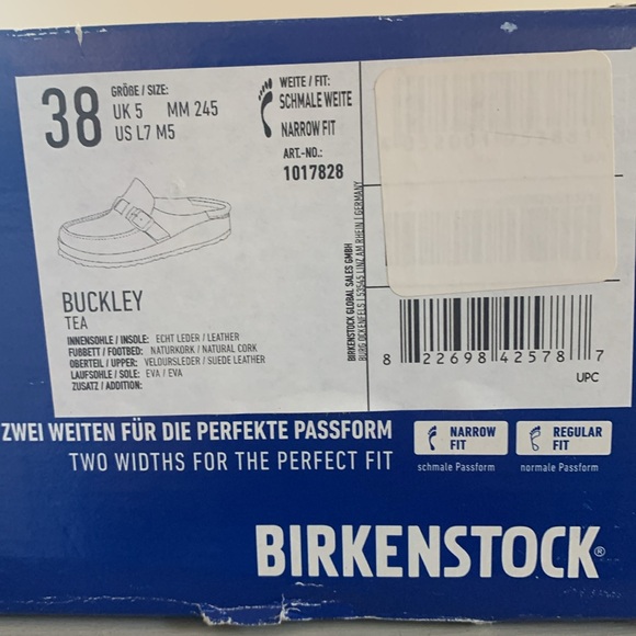 Birkenstock Buckley Clog in “Tea” Colored Suede - Picture 9 of 9